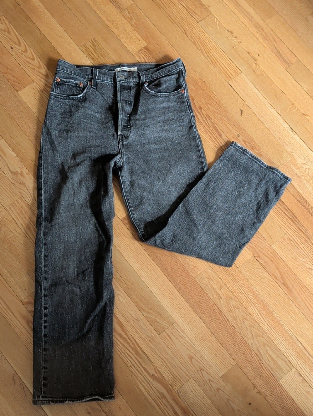 Levi's Ribcage Straight Ankle Jeans